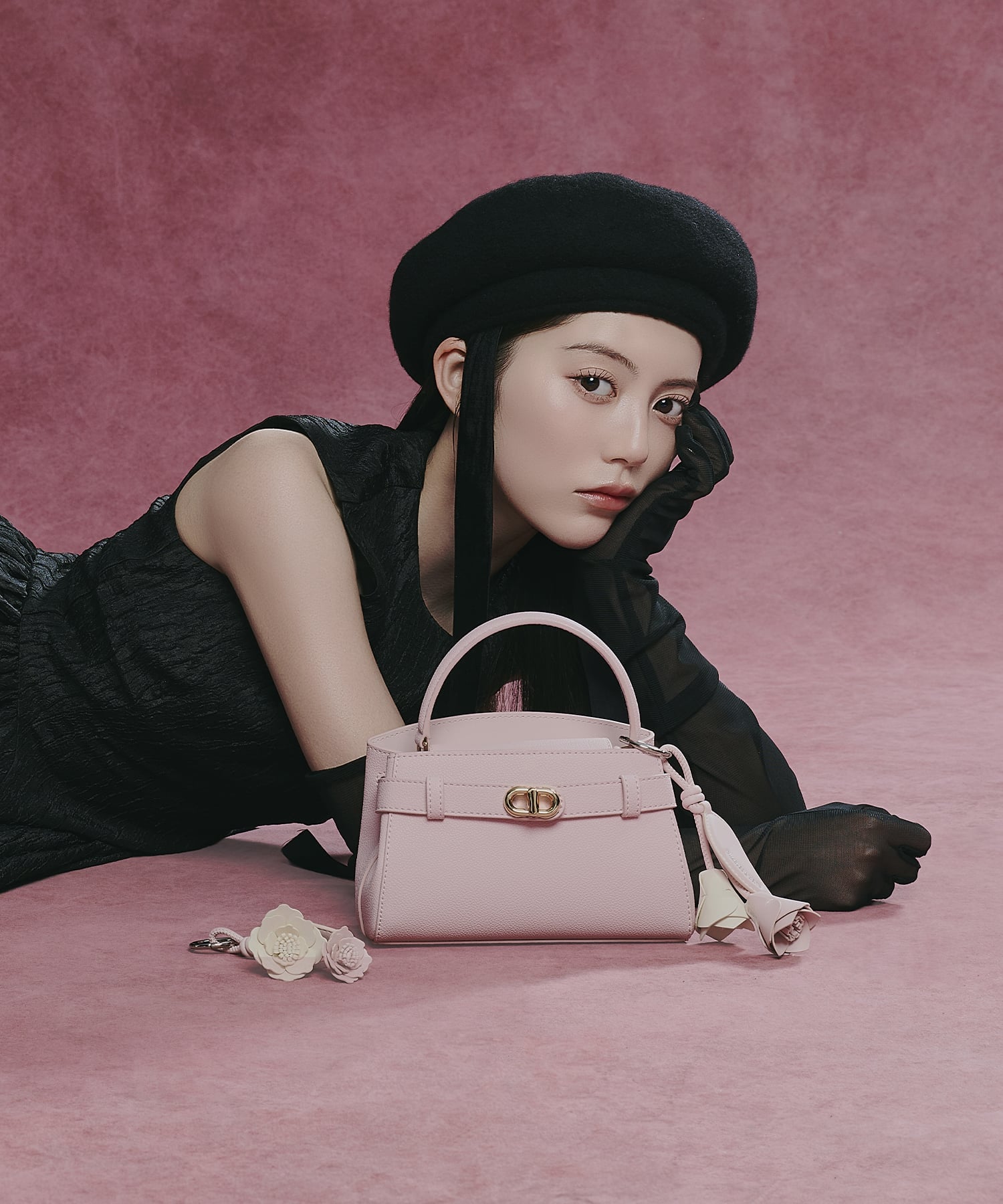 CHARLES & KEITH｜Aubrielle オブリエル トップハンドルバッグ