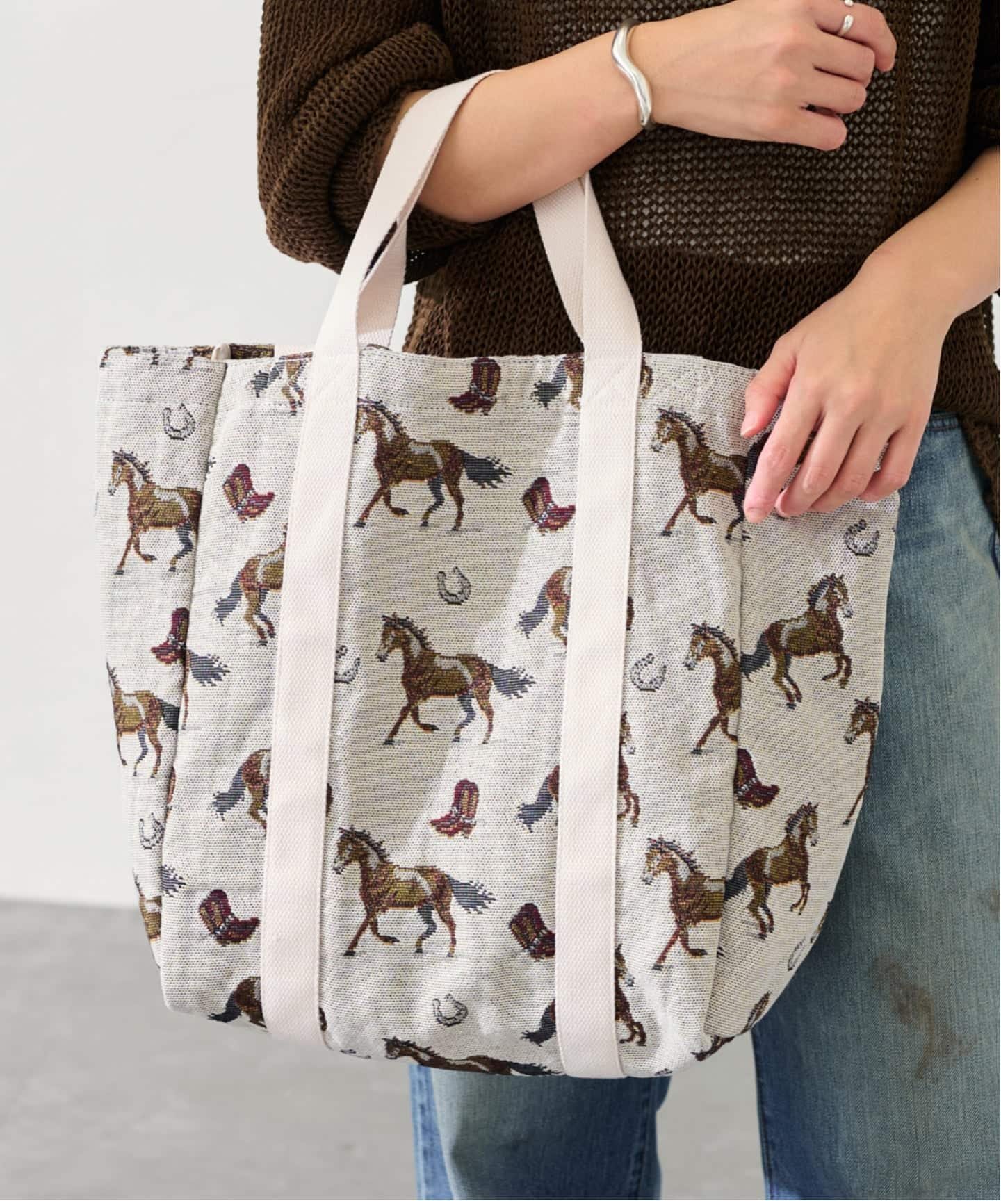 FRAMeWORK｜≪追加予約≫PAYDAY/ペイデイ JACQUARD HORSE トート