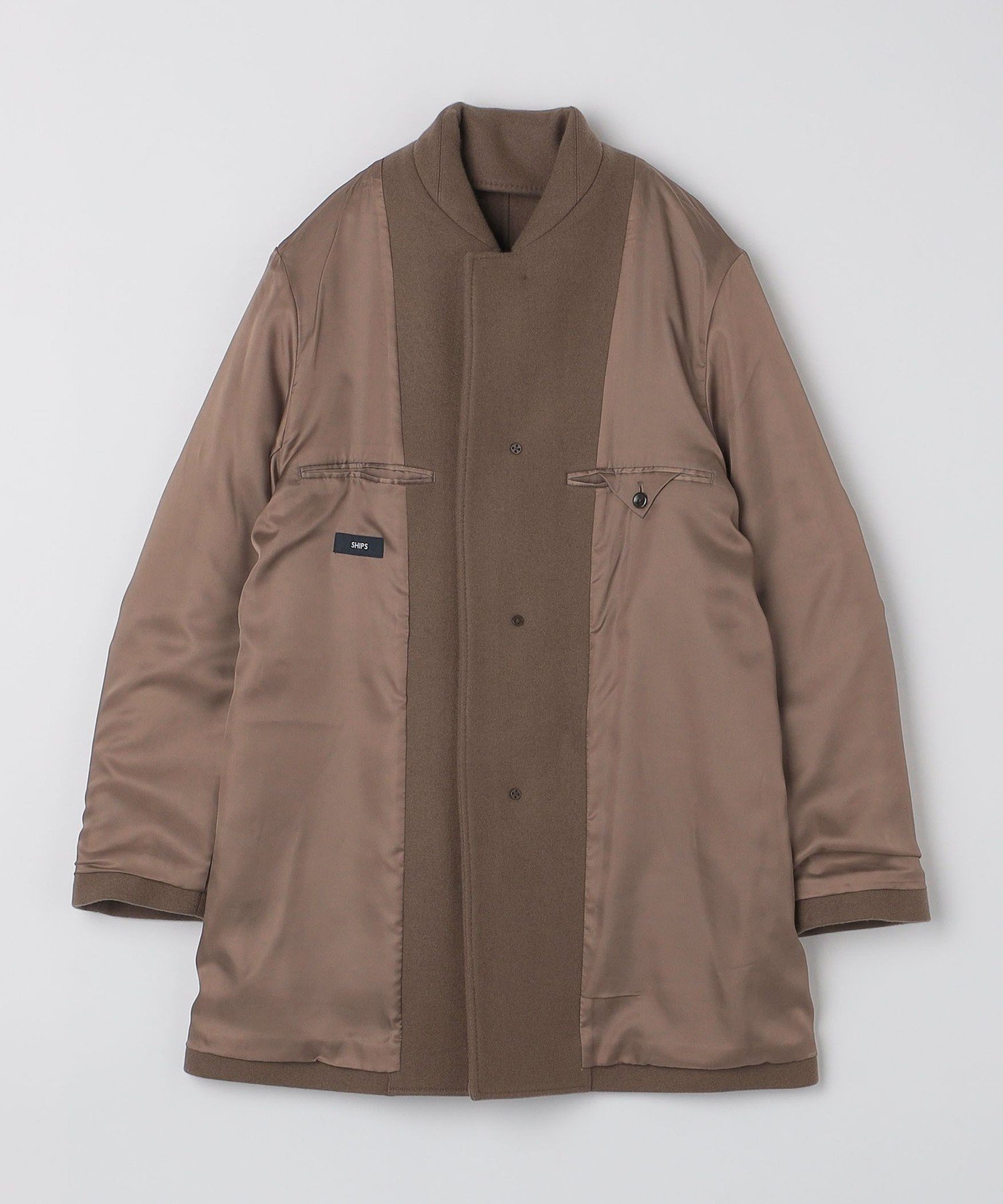 SHIPS｜SHIPS: SUPER 140's メルトン カーコート | Rakuten Fashion