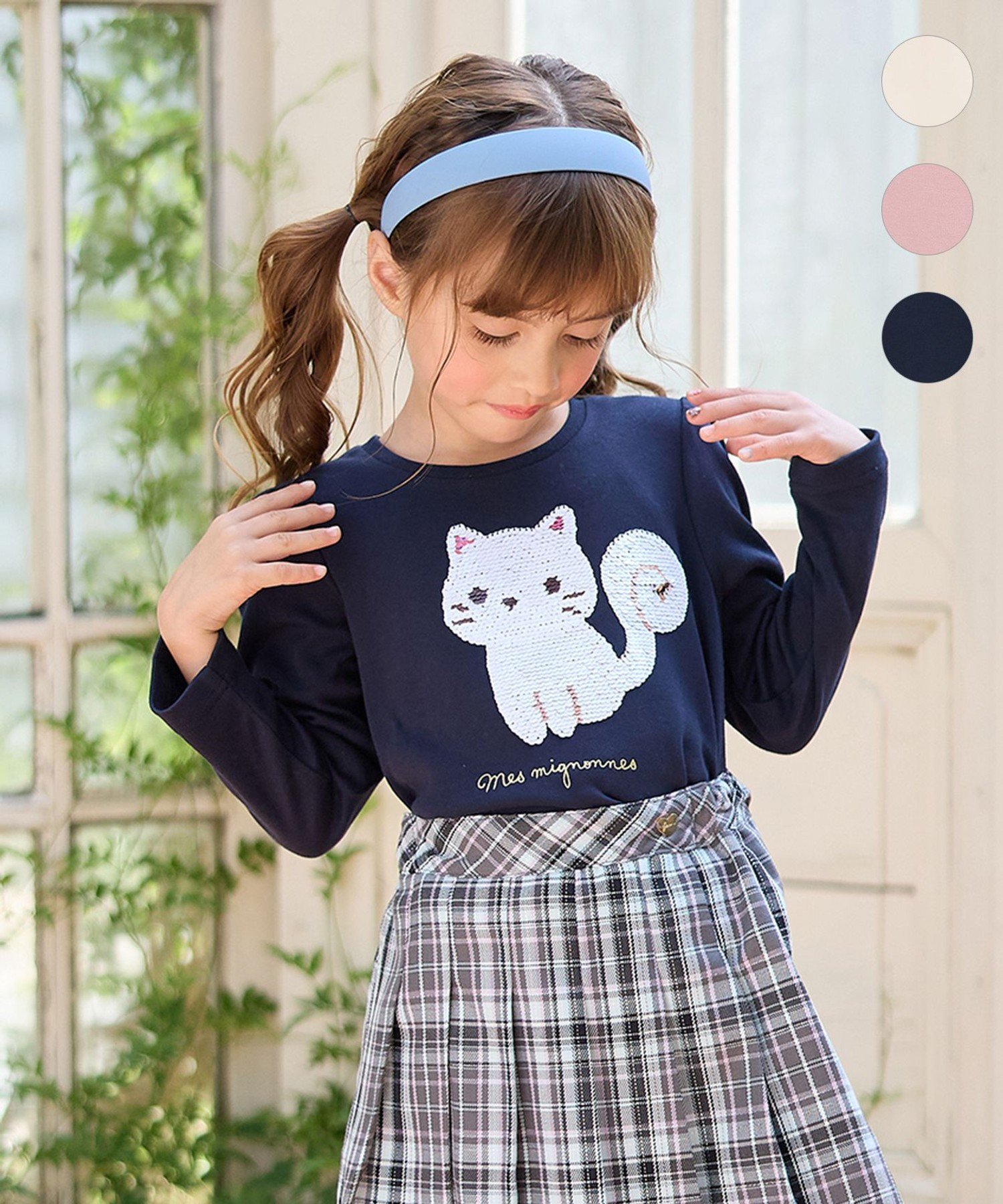 ANY｜ミラクルスパンコール長袖Tシャツ | Rakuten Fashion(楽天