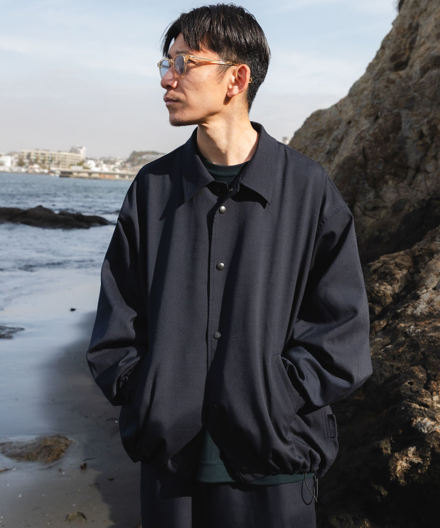 URBAN RESEARCH｜Wide Dad COACH JACKET | Rakuten Fashion(楽天