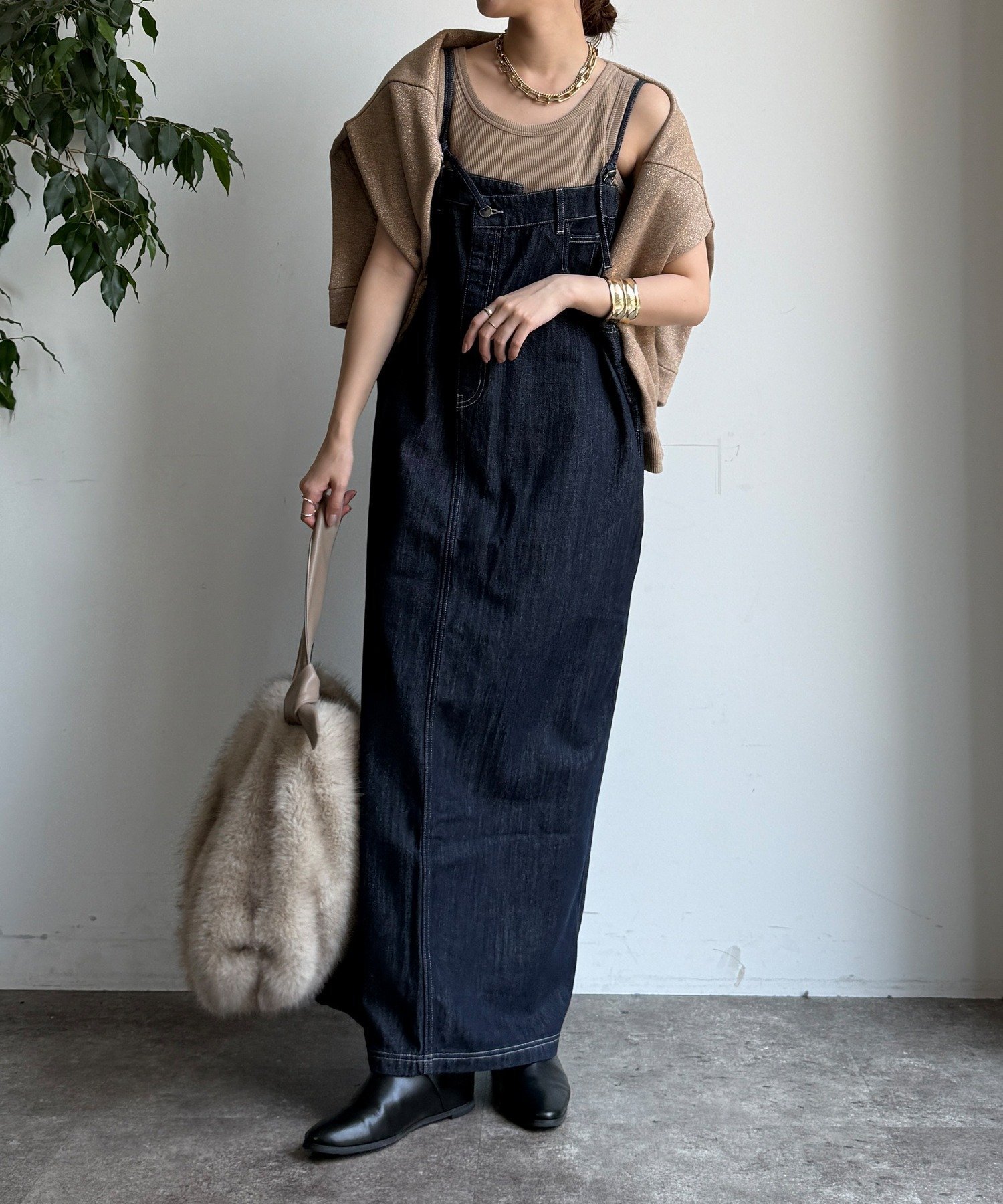 DOUDOU｜【着映え◎/WEB限定】デニムジャンスカ | Rakuten Fashion