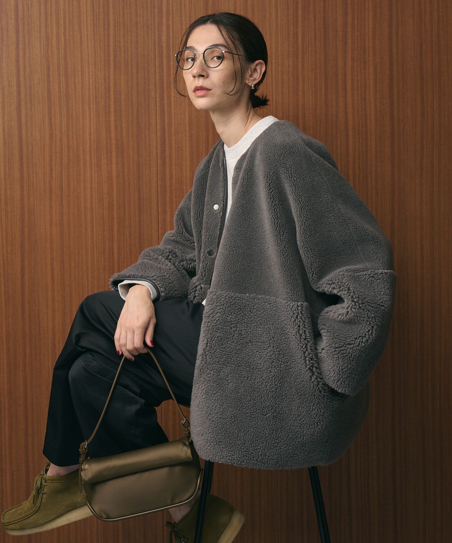 BEAUTY&YOUTH UNITED ARROWS｜【WEB限定】ボア*フェイクムートン