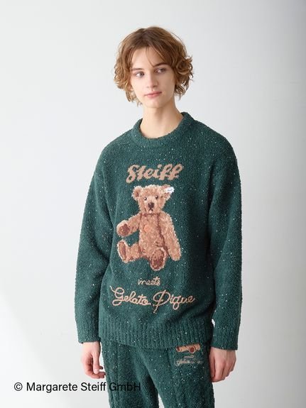gelato pique｜【Steiff】【HOMME】パウダーネップジャガードプル