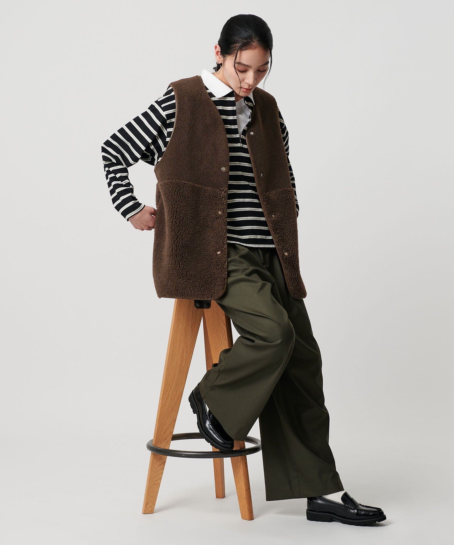 BEAUTY&YOUTH UNITED ARROWS｜【WEB限定】ボア*フェイクムートン