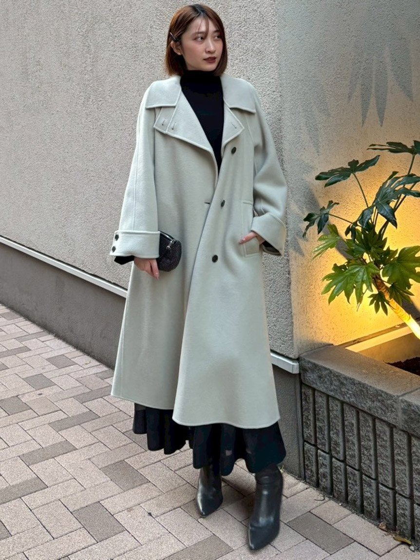 SNIDEL｜【HIGH QUALITY】バルマカンリバーコート | Rakuten Fashion