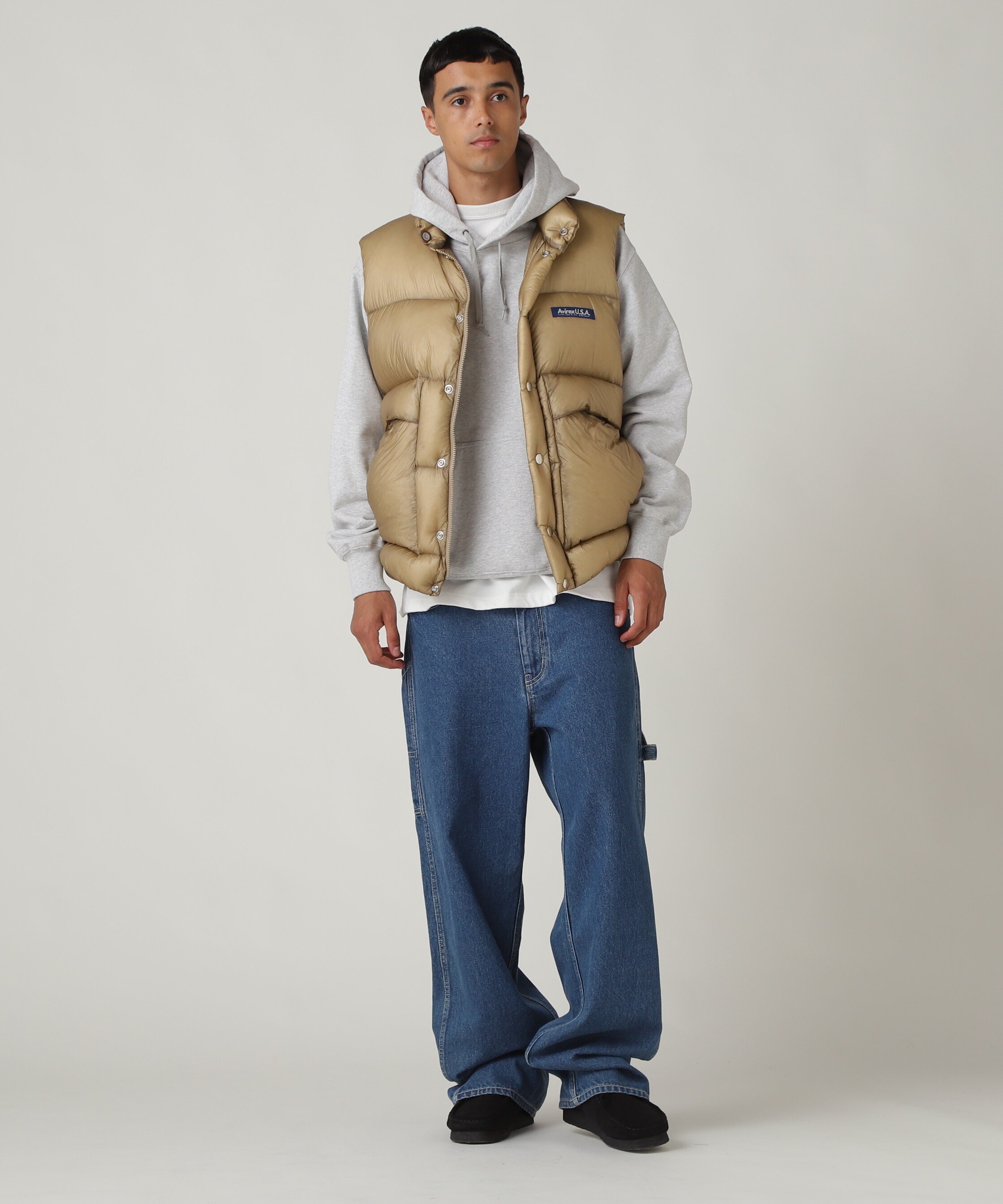 AVIREX｜URBAN DOWN VEST JACKET/ アーバン ダウンベスト ジャケット