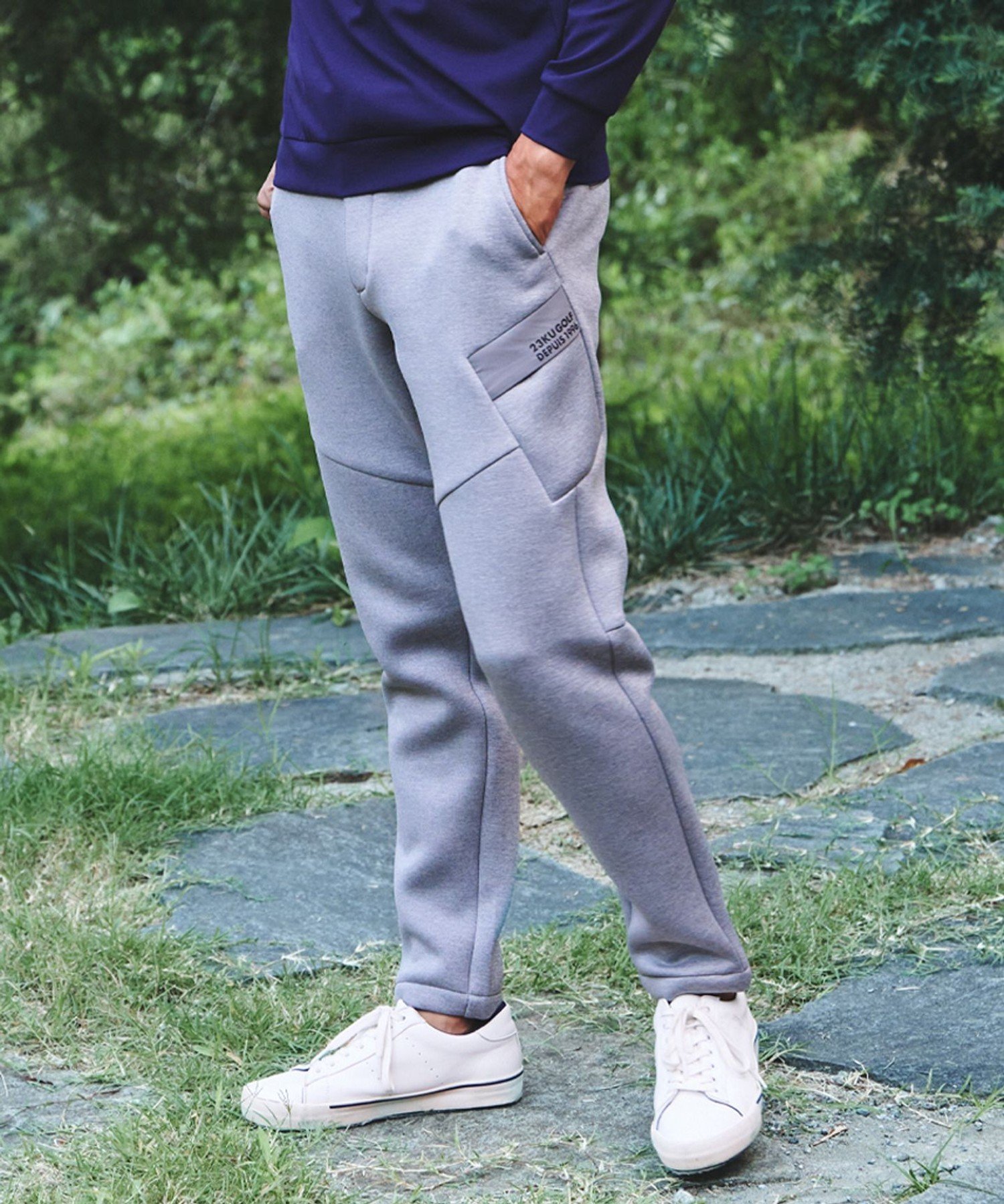 23区GOLF｜【MEN】【ストレッチ】ダンボールニットパンツ | Rakuten