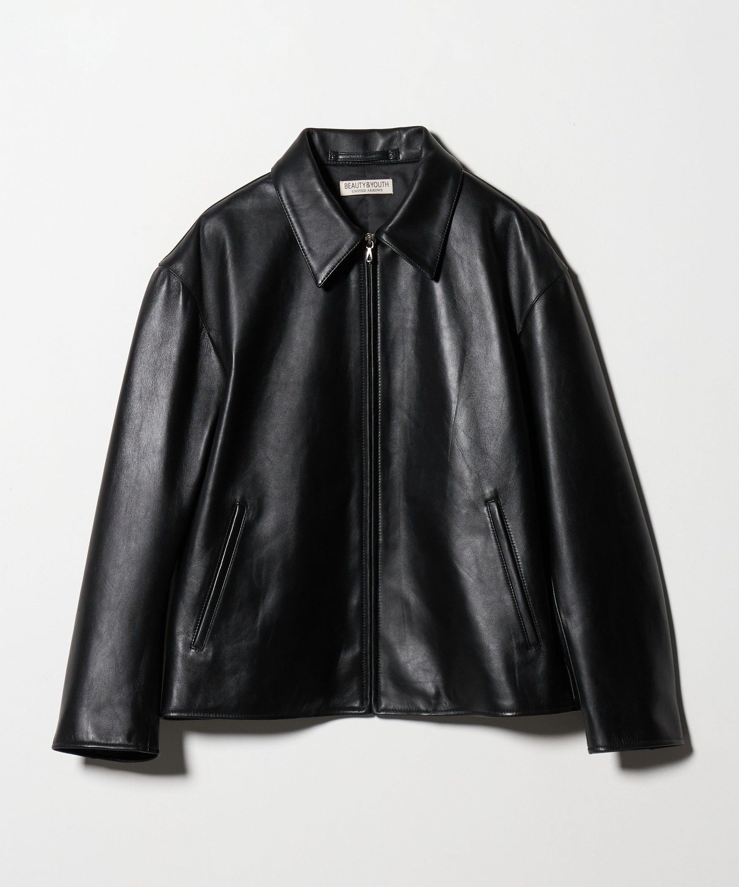 BEAUTY&YOUTH UNITED ARROWS｜シープレザー ジップ ブルゾン | Rakuten