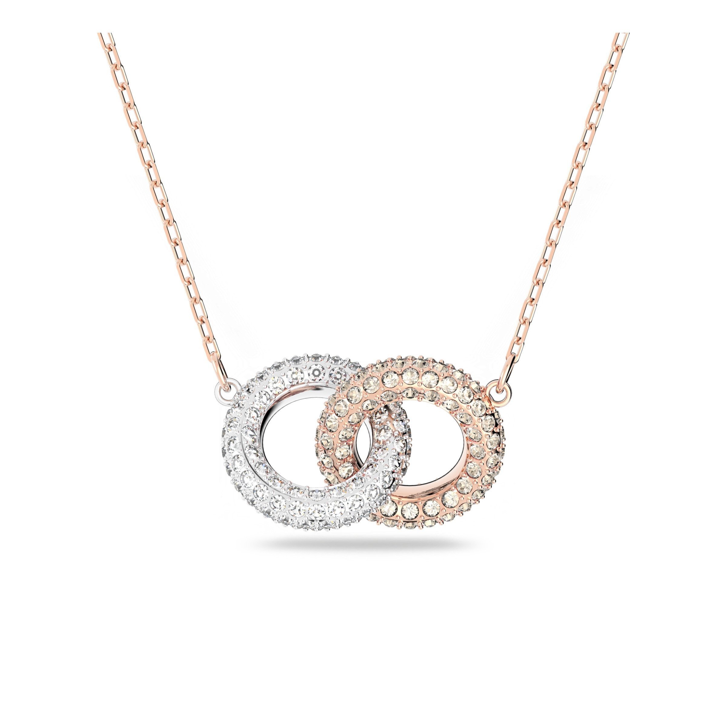 SWAROVSKI｜【公式】【スワロフスキー】Dextera ネックレス, ホワイト
