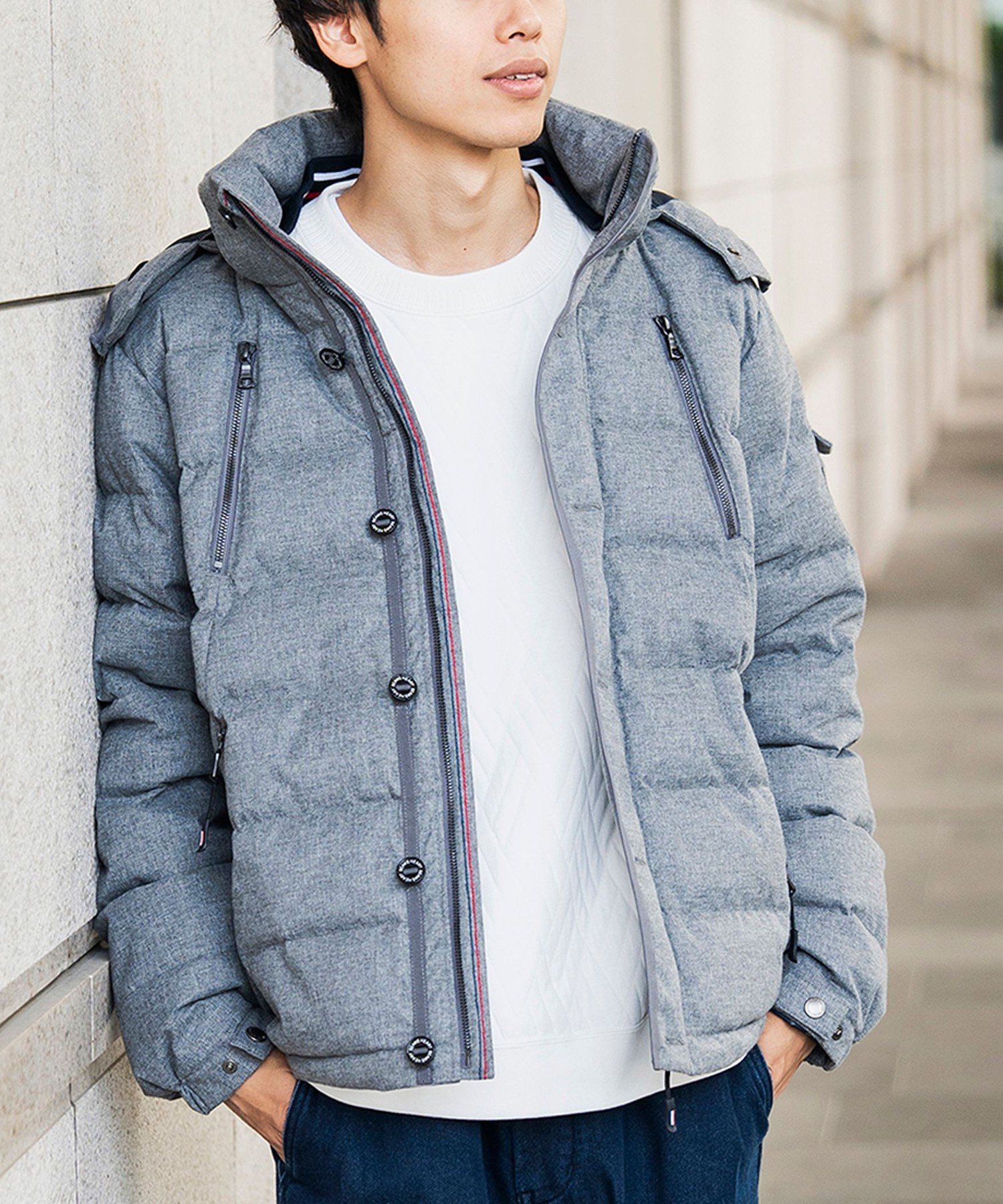BEAMS OUTLET｜ツインジップ ダウン ジャケット | Rakuten Fashion