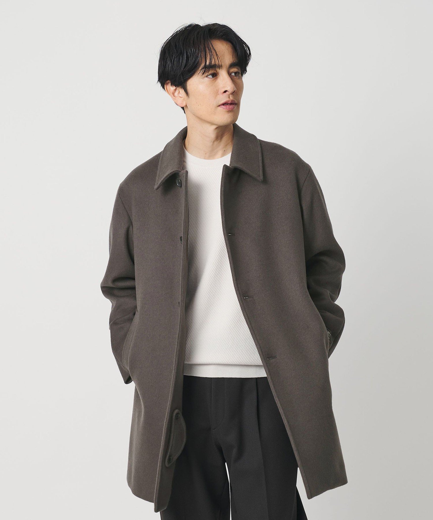 BEAUTY&YOUTH UNITED ARROWS｜120S メルトン バルカラーコート