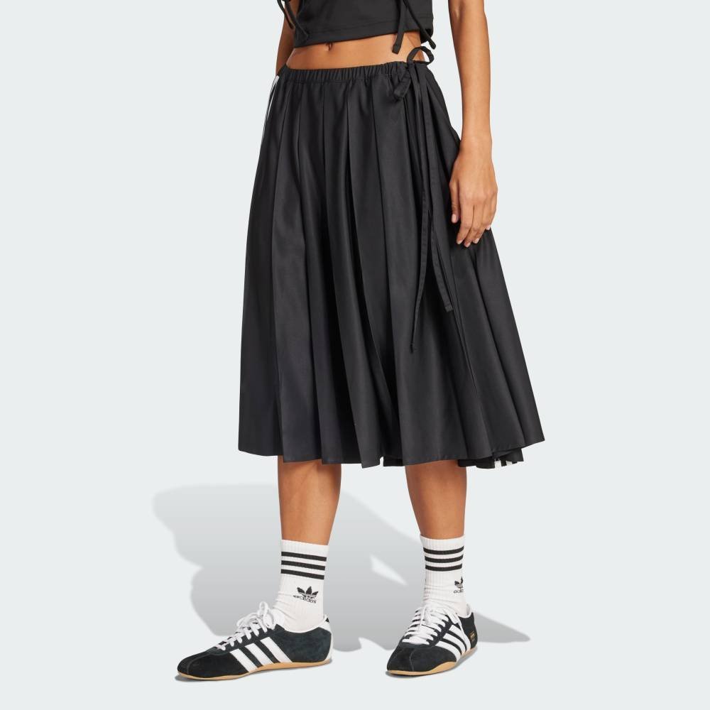 adidas｜【公式】アディダス adidas リボン プリーツ マキシスカート