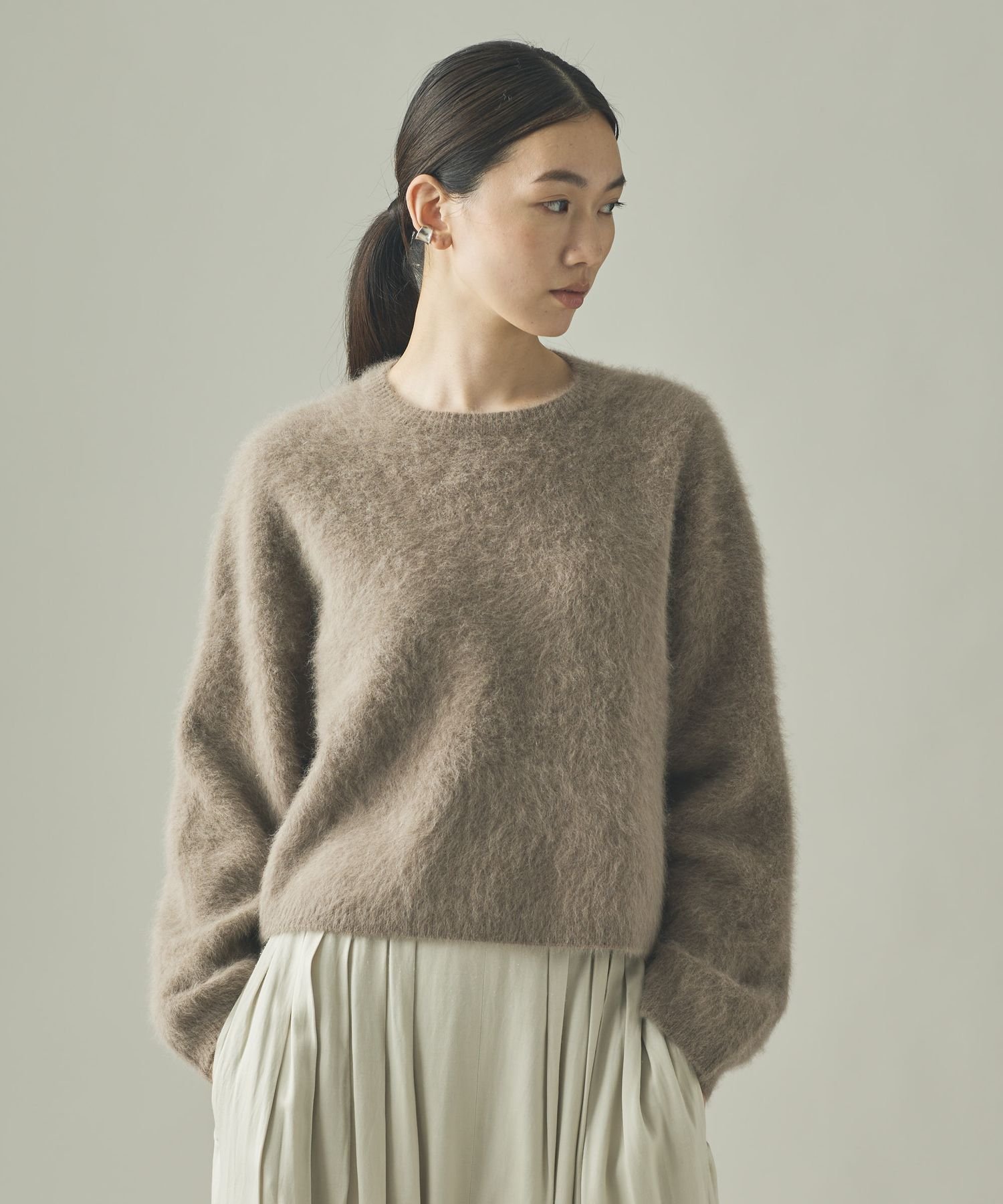 Curensology｜FOXカシミヤニットプルオーバー | Rakuten Fashion(楽天