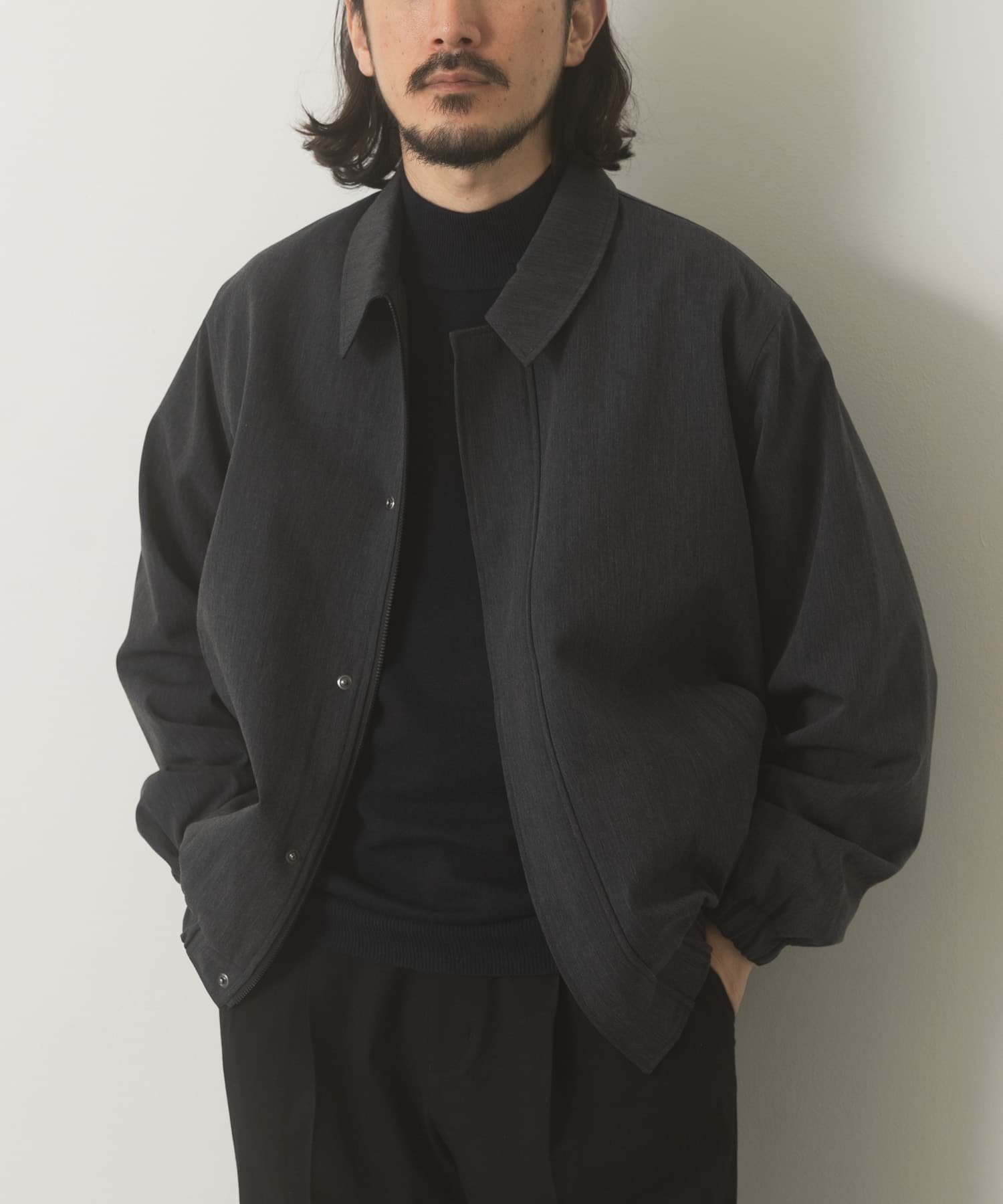 URBAN RESEARCH ITEMS｜Gabardine Zip Up Jacket | Rakuten Fashion