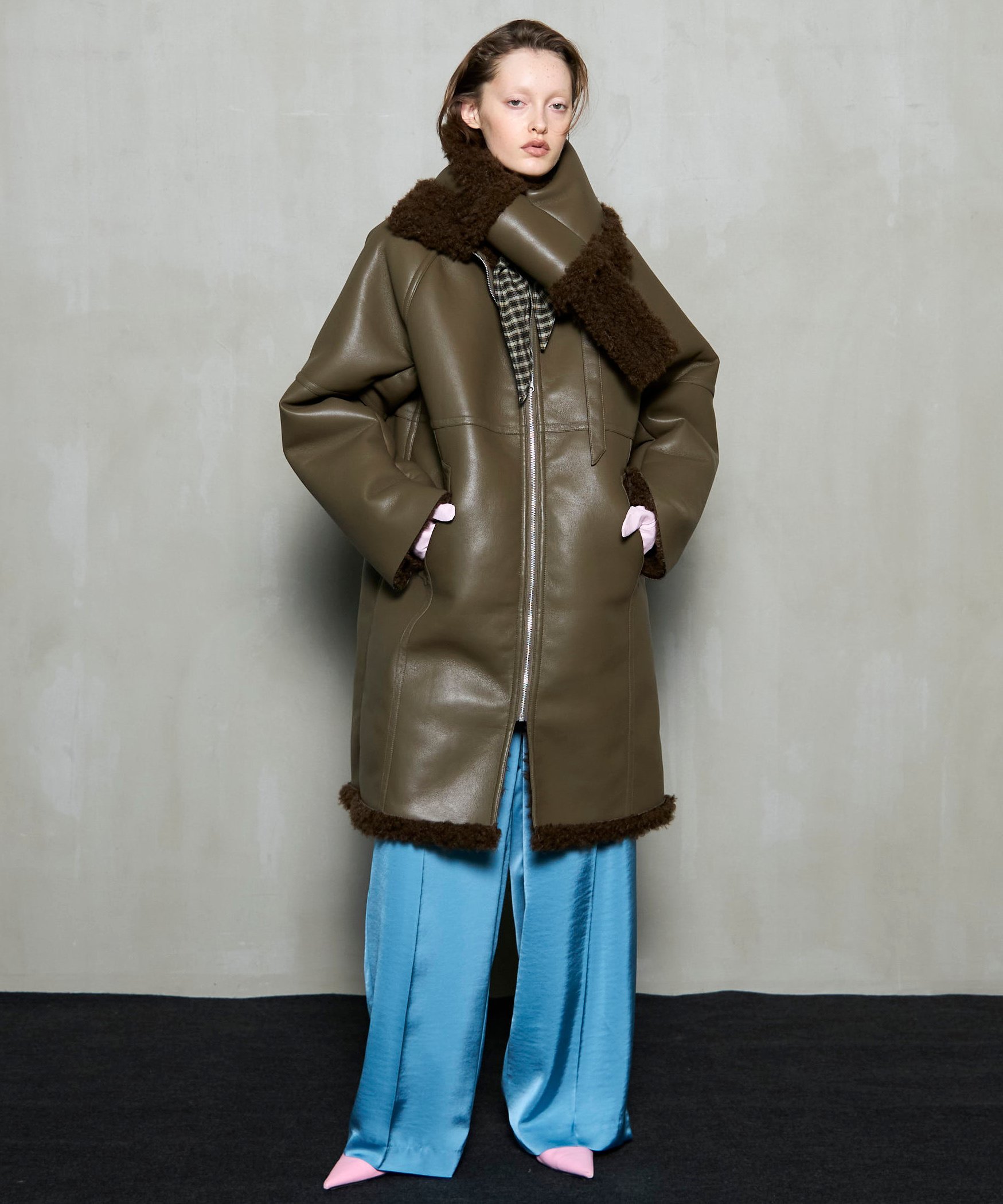 MAISON SPECIAL｜リバーシブルフェイクムートンコート | Rakuten