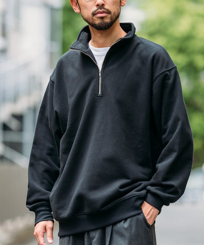FREAK'S STORE｜HEAVY WEIGHT HALF ZIP SWT 13oz/ヘビーウェイト