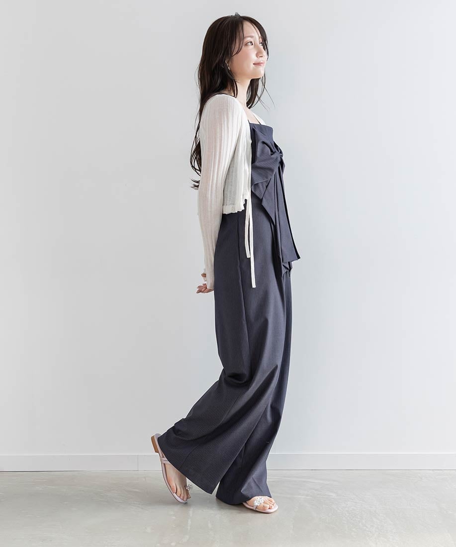 RANDA｜2WAYストラップリボンロンパース | Rakuten Fashion(楽天