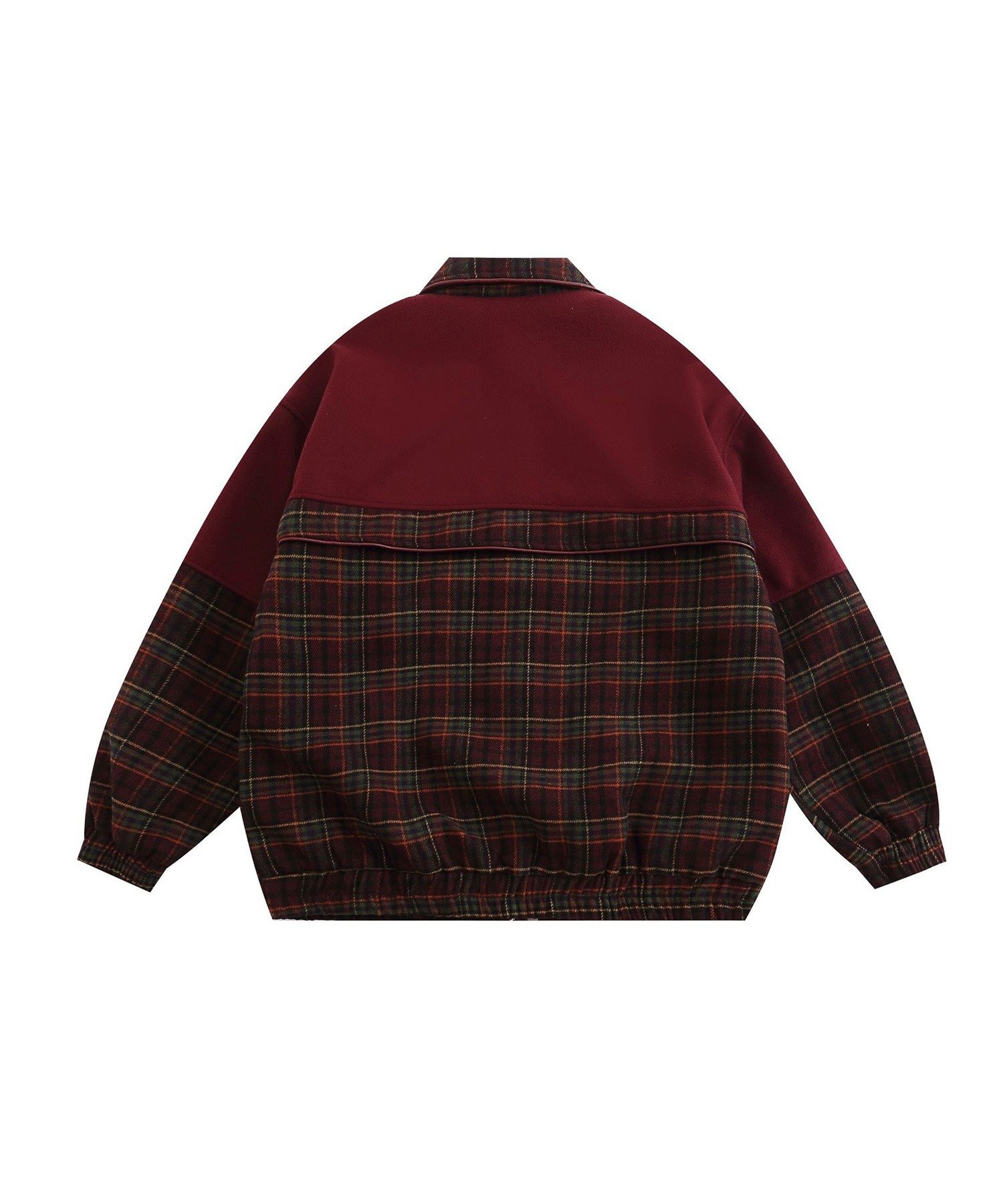 aimoha｜HOOK/チェック切り替えコーチジャケット | Rakuten Fashion