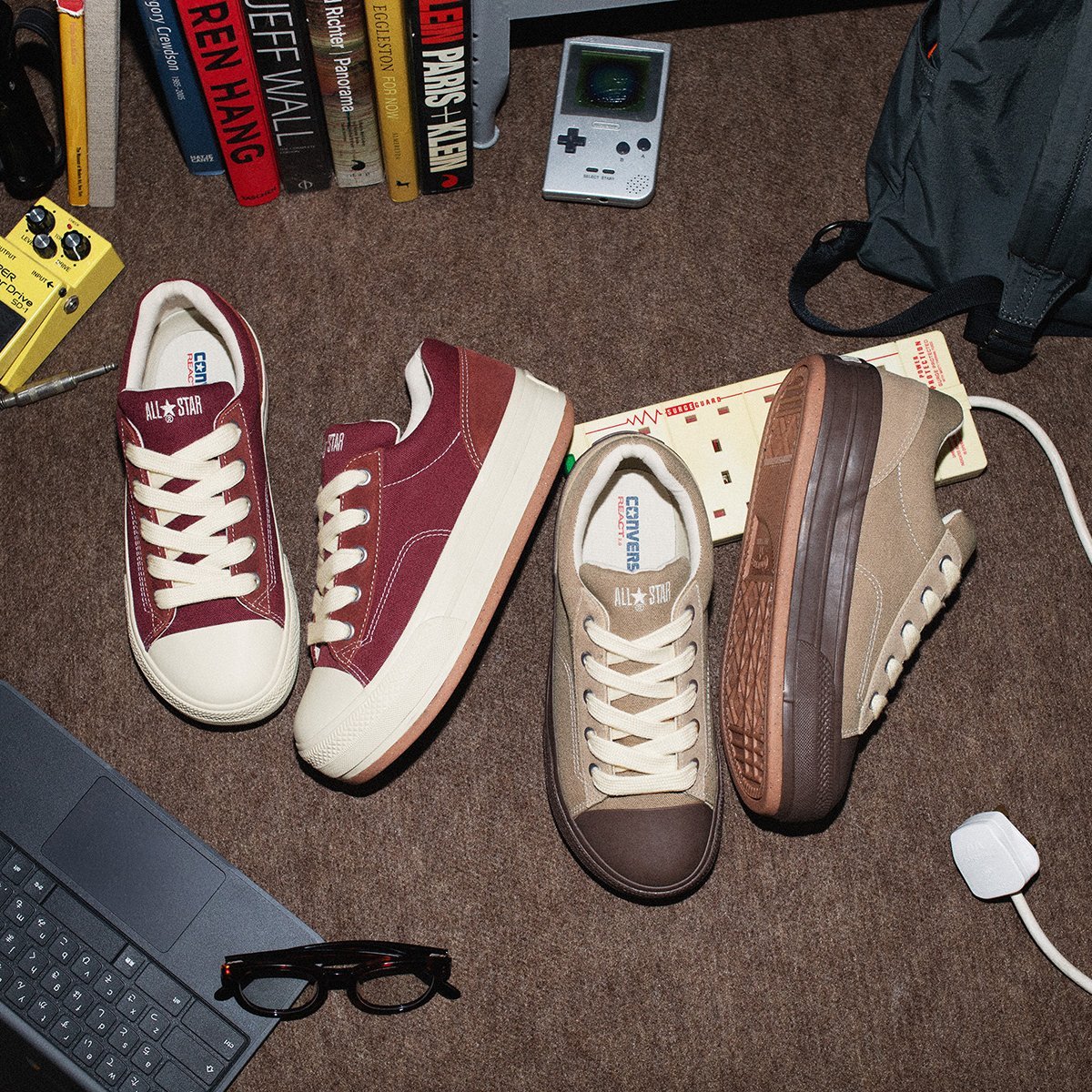 CONVERSE｜【公式】オールスター (R) ボーダースター OX 厚底