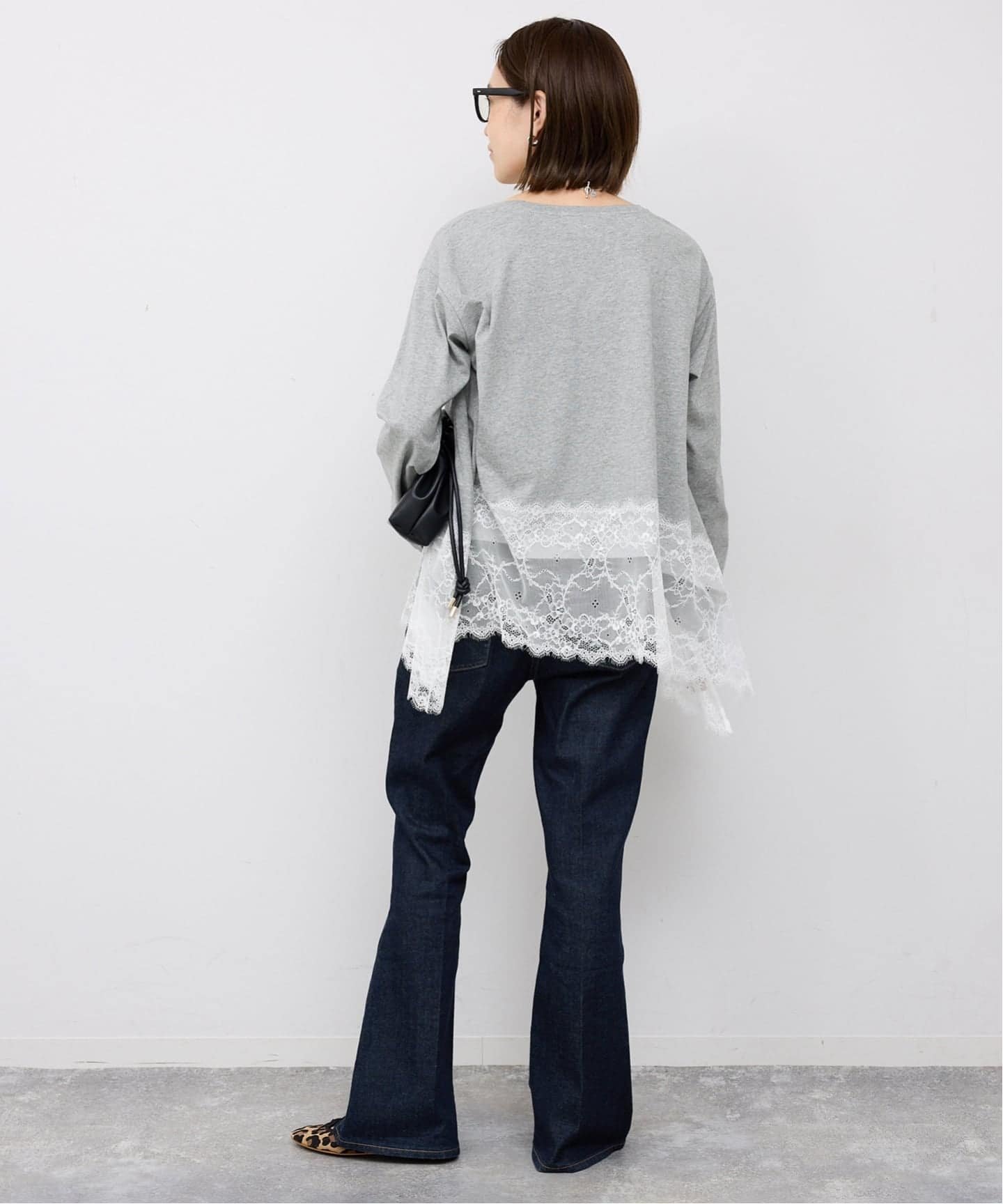 SLOBE IENA｜《追加予約》レースコンビカットソー2 | Rakuten Fashion