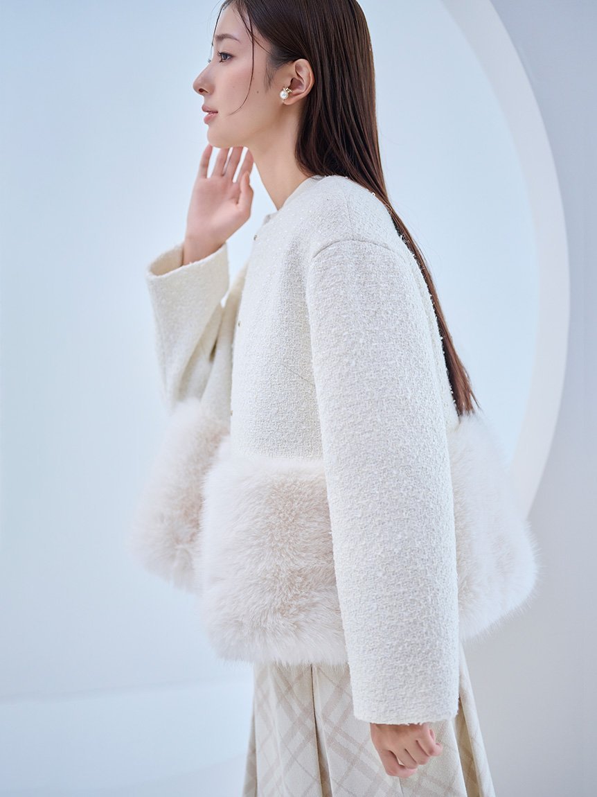 CELFORD｜裾ファーブルゾン | Rakuten Fashion(楽天ファッション／旧