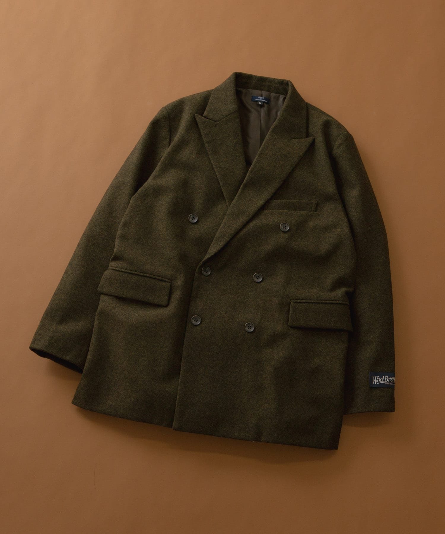 URBAN RESEARCH ITEMS｜ウール混ダブルブレストジャケット | Rakuten