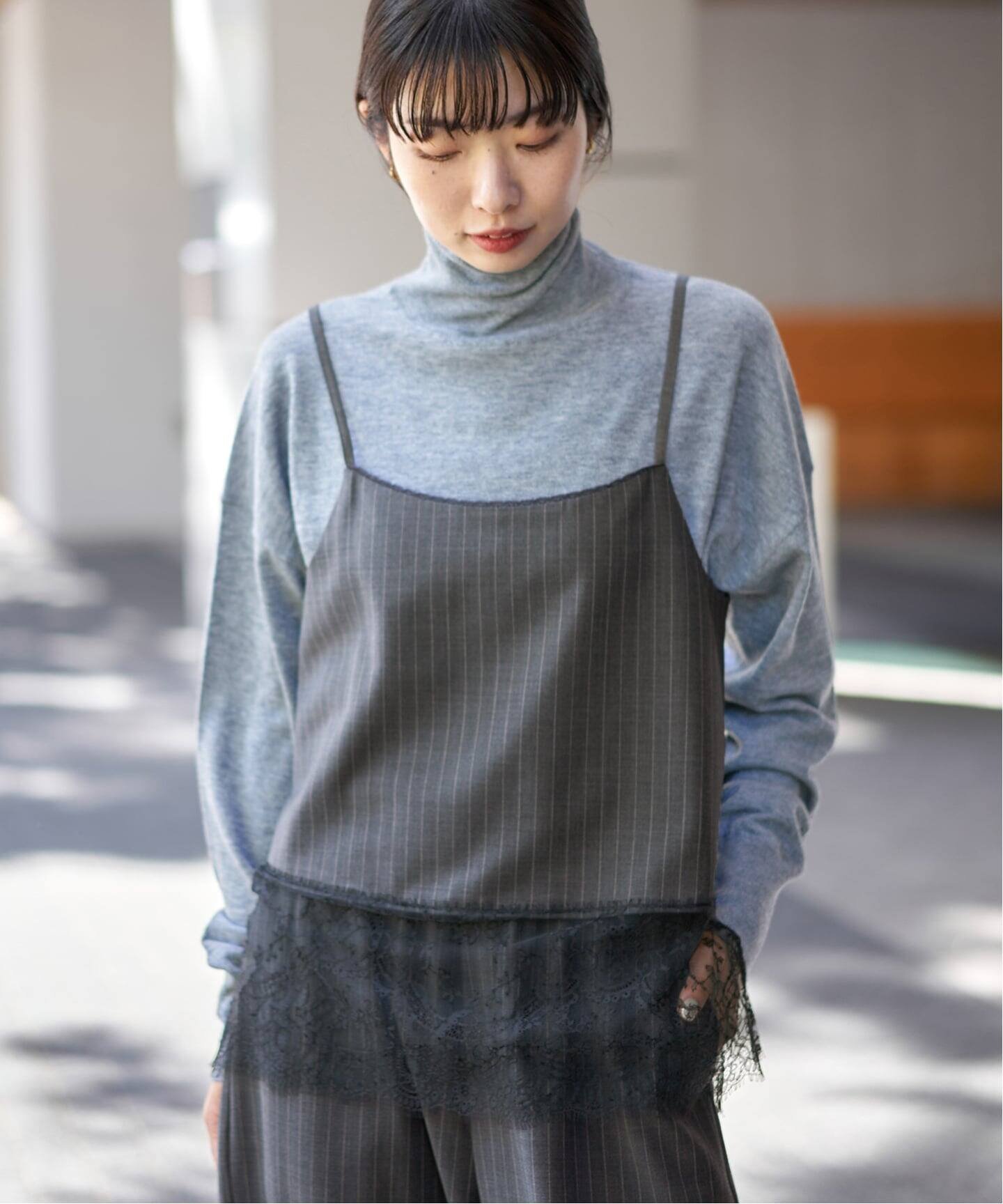 IENA｜《追加》レースヘムキャミソール | Rakuten Fashion(楽天