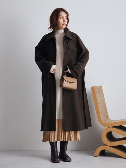 Mila Owen｜ロングリバーコート | Rakuten Fashion(楽天ファッション