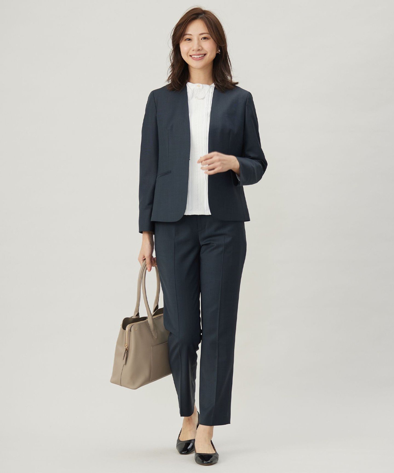 J.PRESS｜【セットアップ対応】BAHARIYE テーパード パンツ | Rakuten