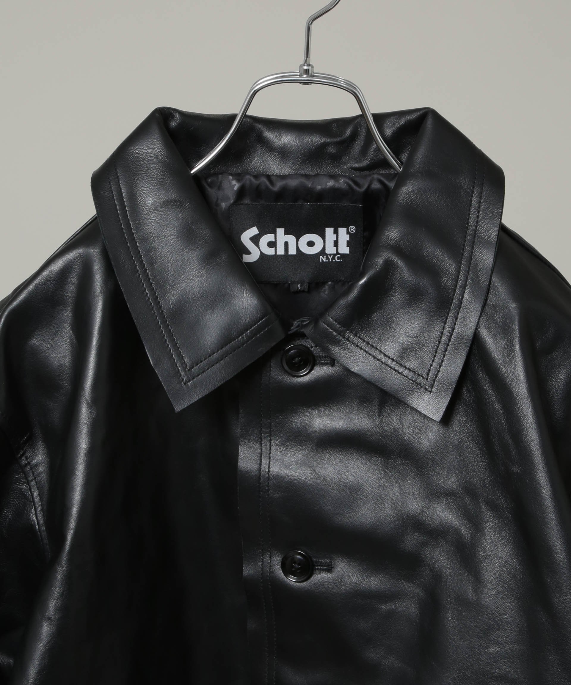 NANO universe｜Schott/別注 LEATHER JACKET | Rakuten Fashion(楽天