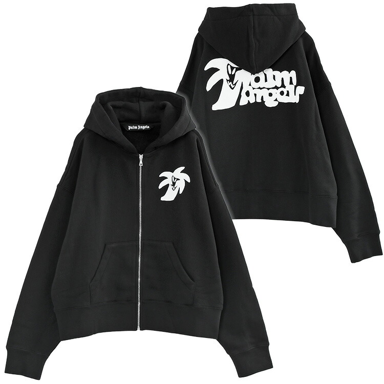 楽天市場】パームエンジェルス PALM ANGELS ジップパーカー Hunter