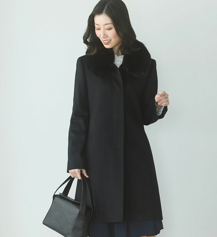 楽天市場】【4h限定20%off】カシミヤ 100% コート レディース