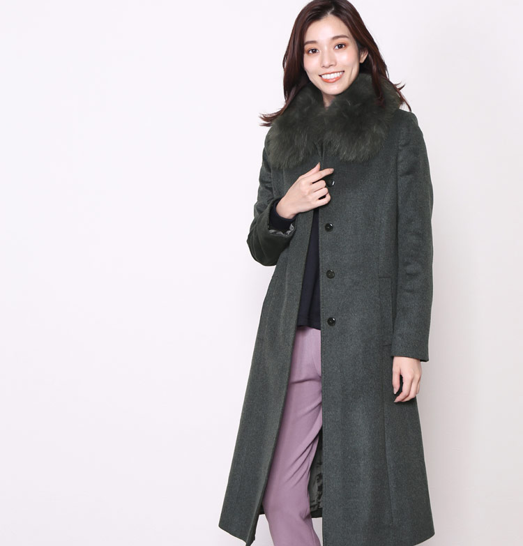 楽天市場】【4h限定20%off】カシミヤ コート レディース 100％ ロング