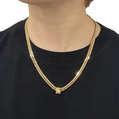 楽天市場】K18 ペンダント ネックレストップ 喜平 ダイヤ0.1ct
