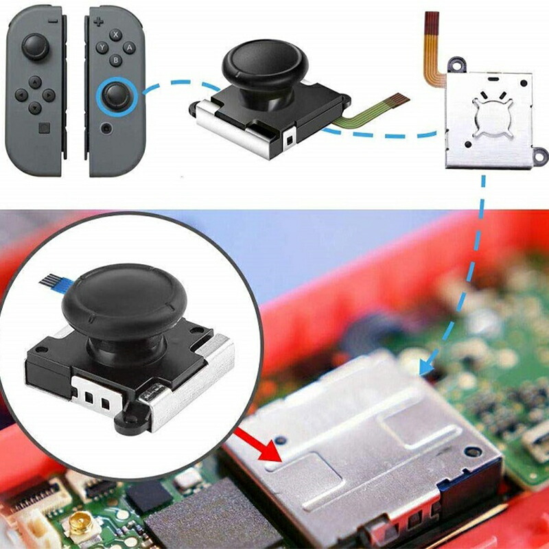 楽天市場】ジョイコンアナログスティック修理交換パーツ Nintendo