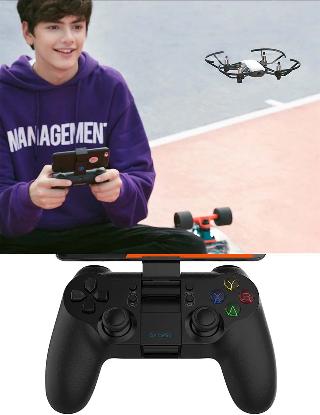 楽天市場】【即納】DJI Tello専用 コントローラー GameSir T1d