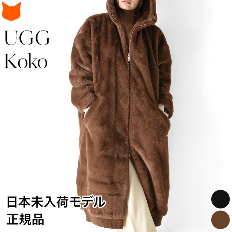 楽天市場】UGG ファーコート モコモコ コート レディース ダウン