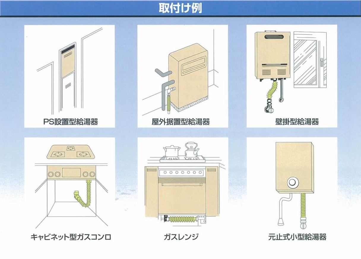 楽天市場】【LPガス】タマフレックス LMA3-B250（1/2）金属