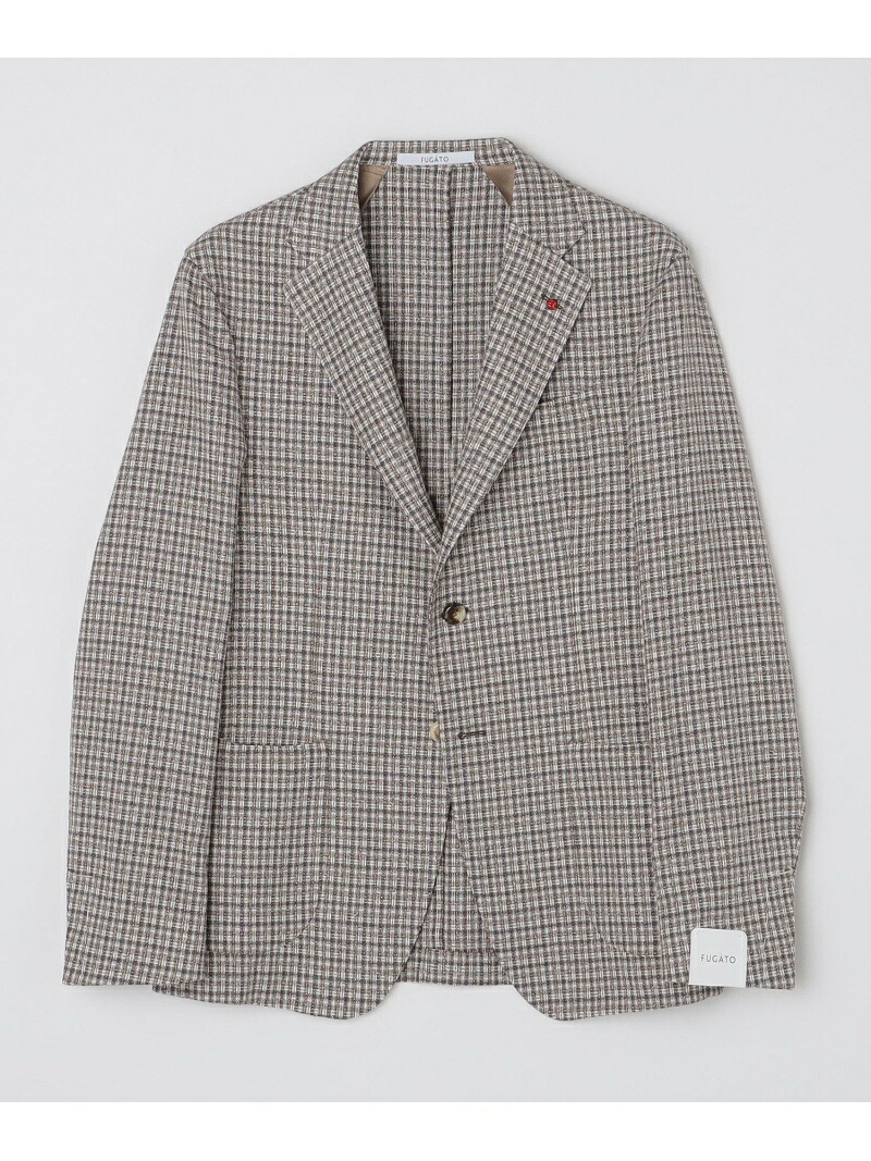楽天市場】【SALE／70%OFF】FUGATO: メランジ チェック ジャケット