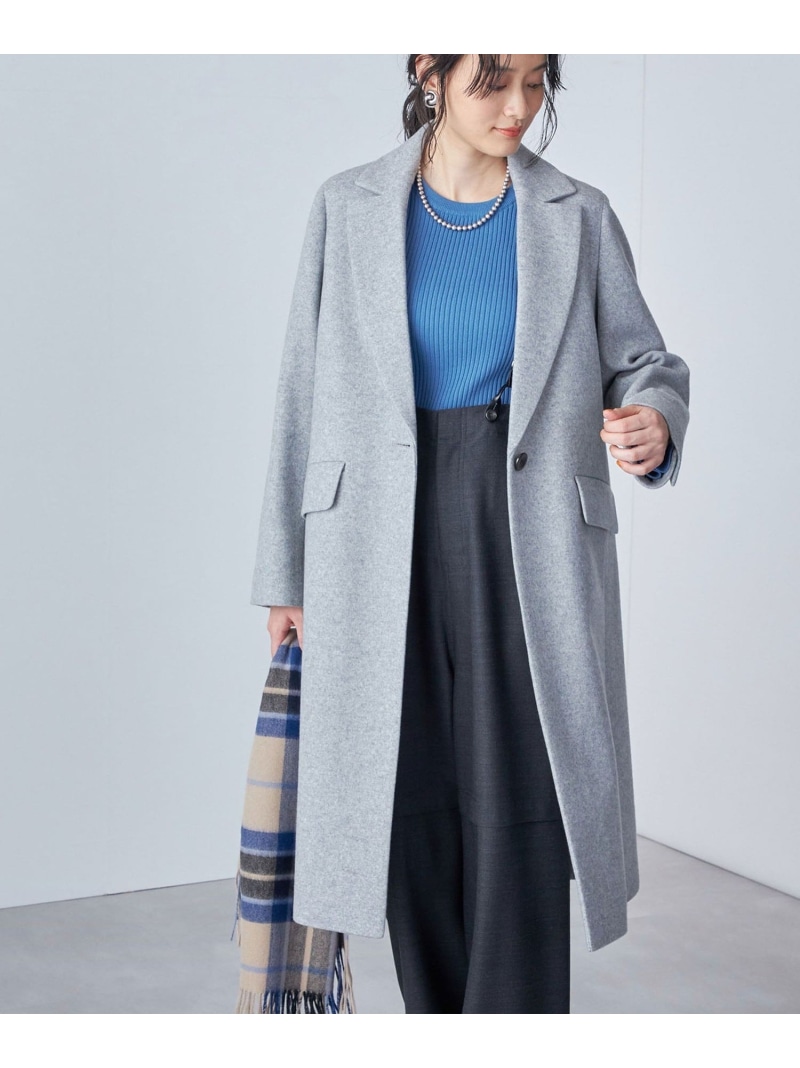 楽天市場】【SALE／50%OFF】SUPER140 ベーシック チェスター コート
