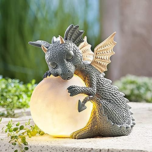 楽天市場】ガーデンオーナメント 庭のドラゴン瞑想の像 置物