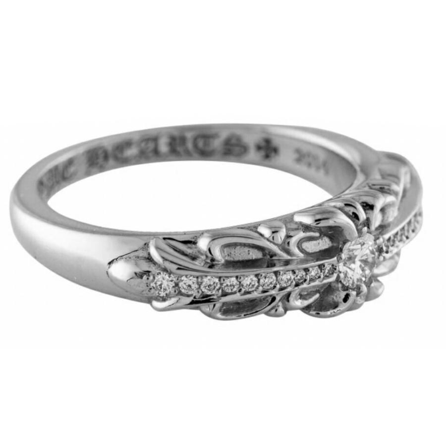 楽天市場】CHROME HEARTS BABY CLASSIC FLORAL CROSS RING PAVE