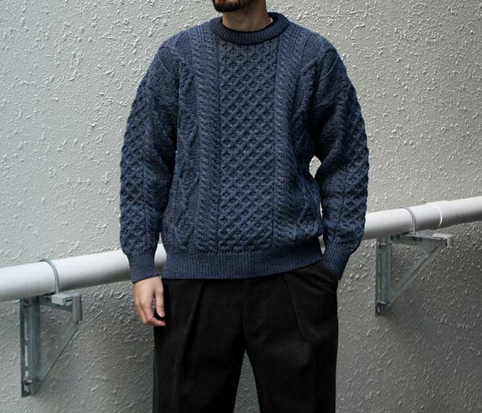 楽天市場】アランクラフト Aran Crafts Ireland ニット アランセーター