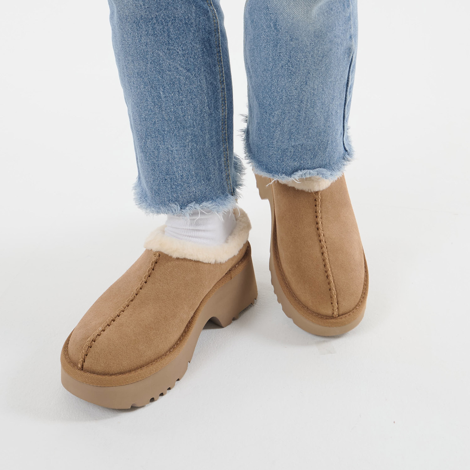 楽天市場】UGG アグ サンダル クロッグ ニュー ハイツ コージー