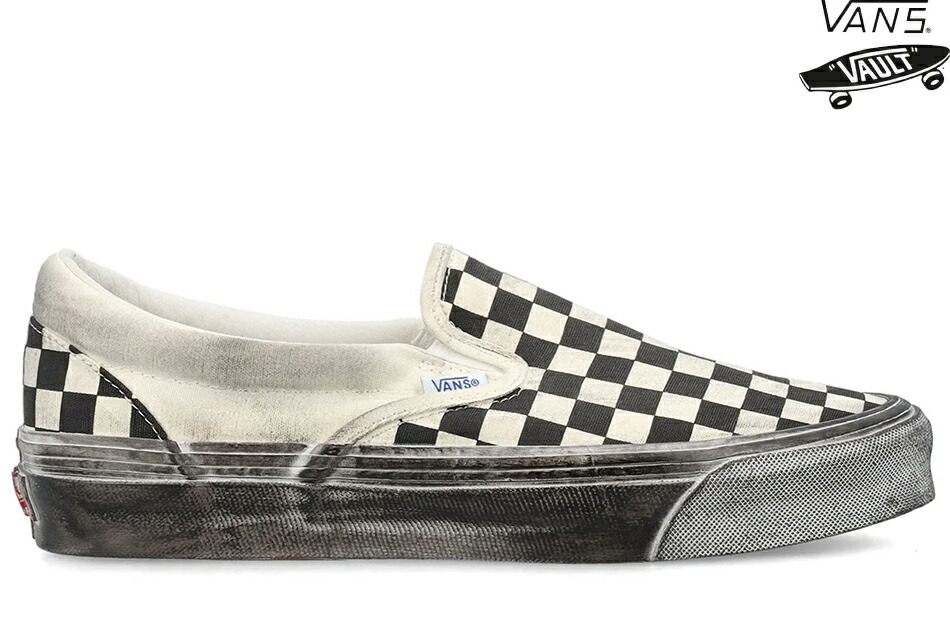 楽天市場】「VAULT by VANS」 OG CLASSIC SLIP-ON STRESSED