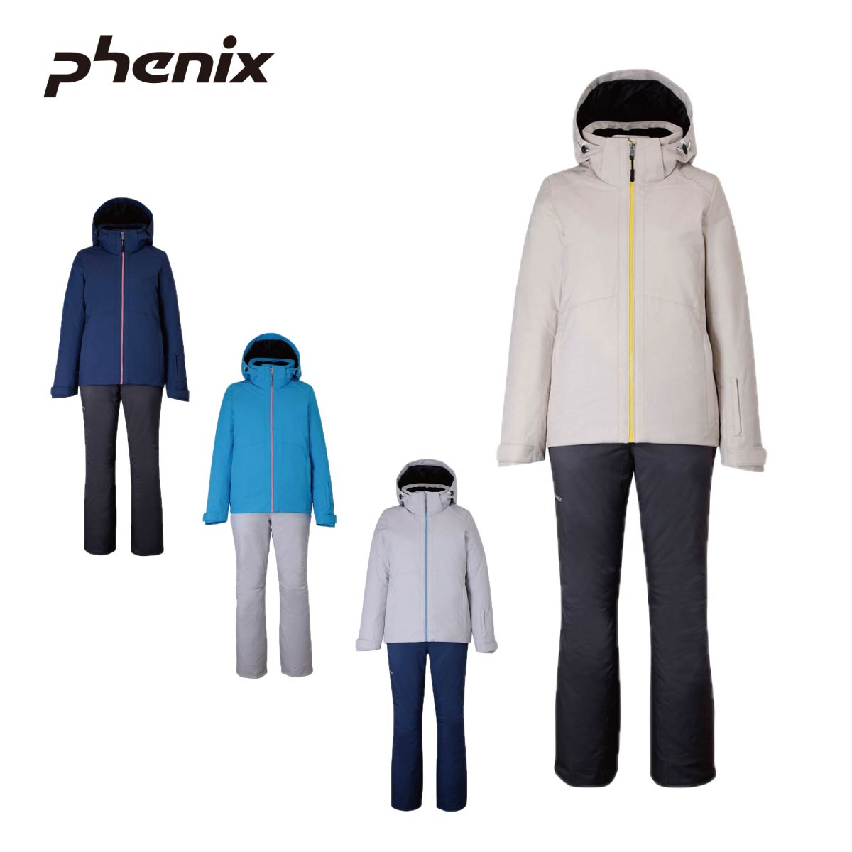 楽天市場】phenix スキーウェア（カラーブルー）の通販