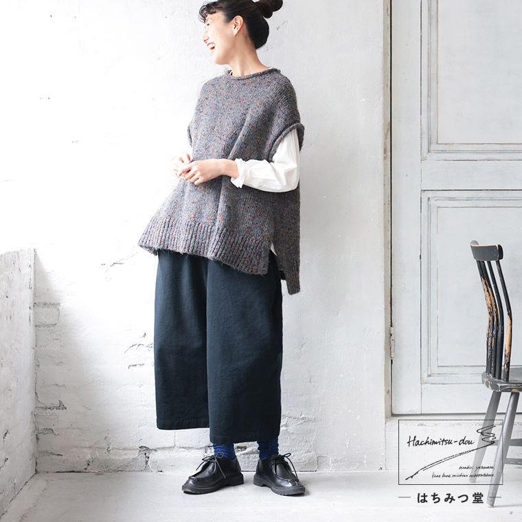 楽天市場】はちみつ堂 コール天ポケットの8分丈パンツ M/L/LL/3L/4L/5L