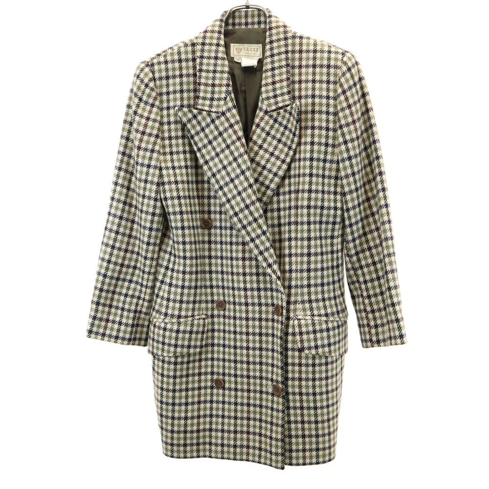 楽天市場】古着 GUCCI グッチ 80s 90s イタリア製 ウールブレンド