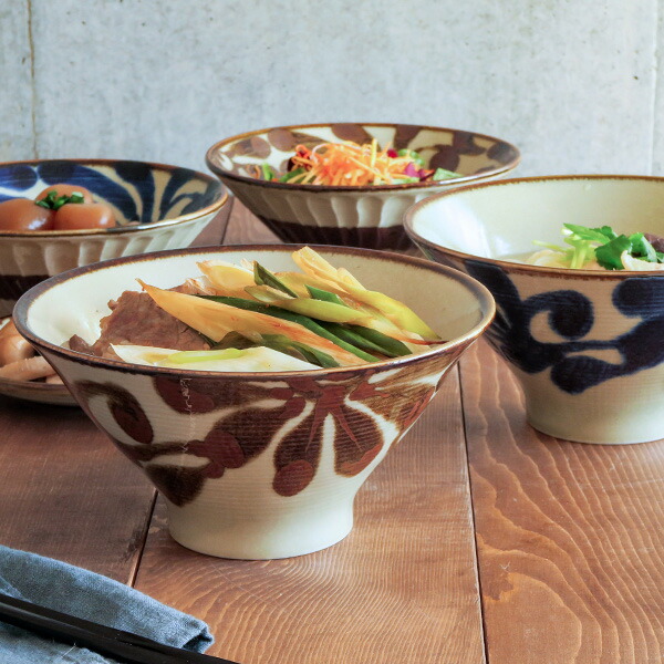 楽天市場】どんぶり 20cm 台形 高ハマ 琉球カラクサ 和食器 丼ぶり 丼